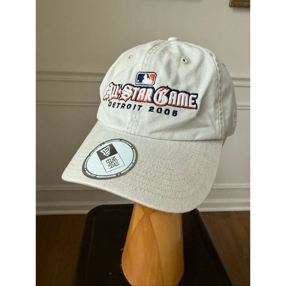New Era Other - NWOT New Era MLB Detroit 2005 All Star Game Baseball Ball Cap Khaki Adjustable
